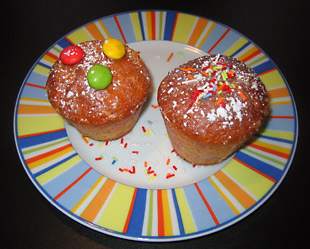 Zuckerstreusel Muffins